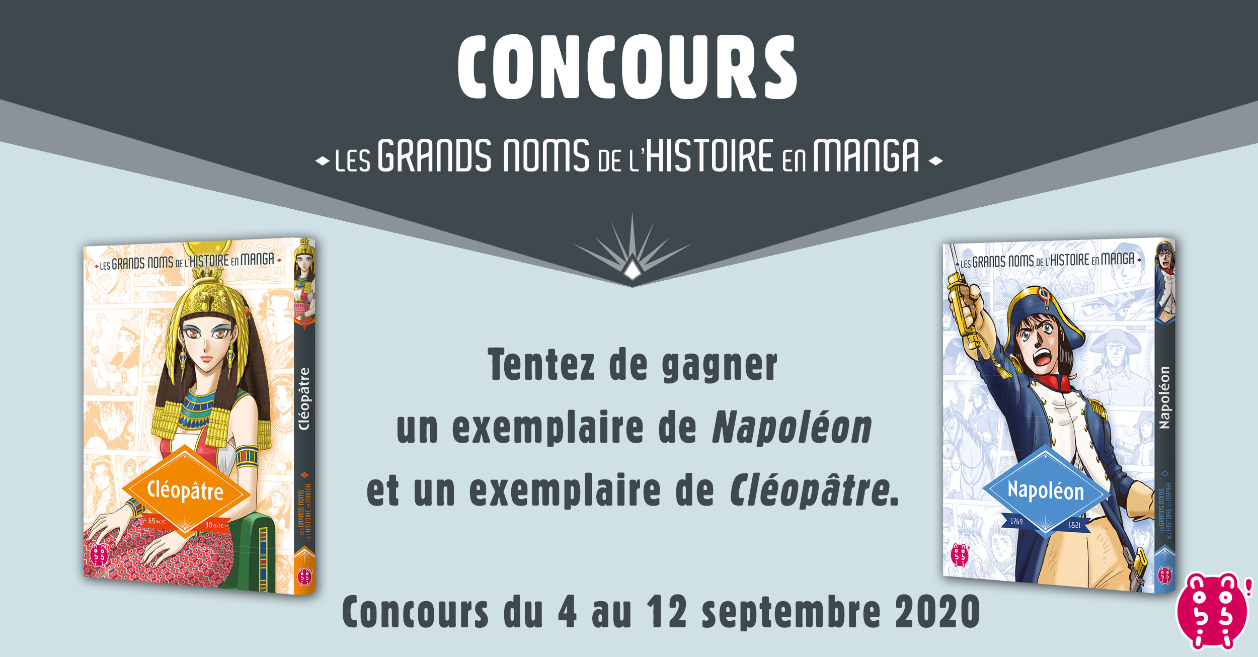 Les Grands Noms De L'histoire En Manga Les grands noms de l'Histoire en Manga _ Septembre