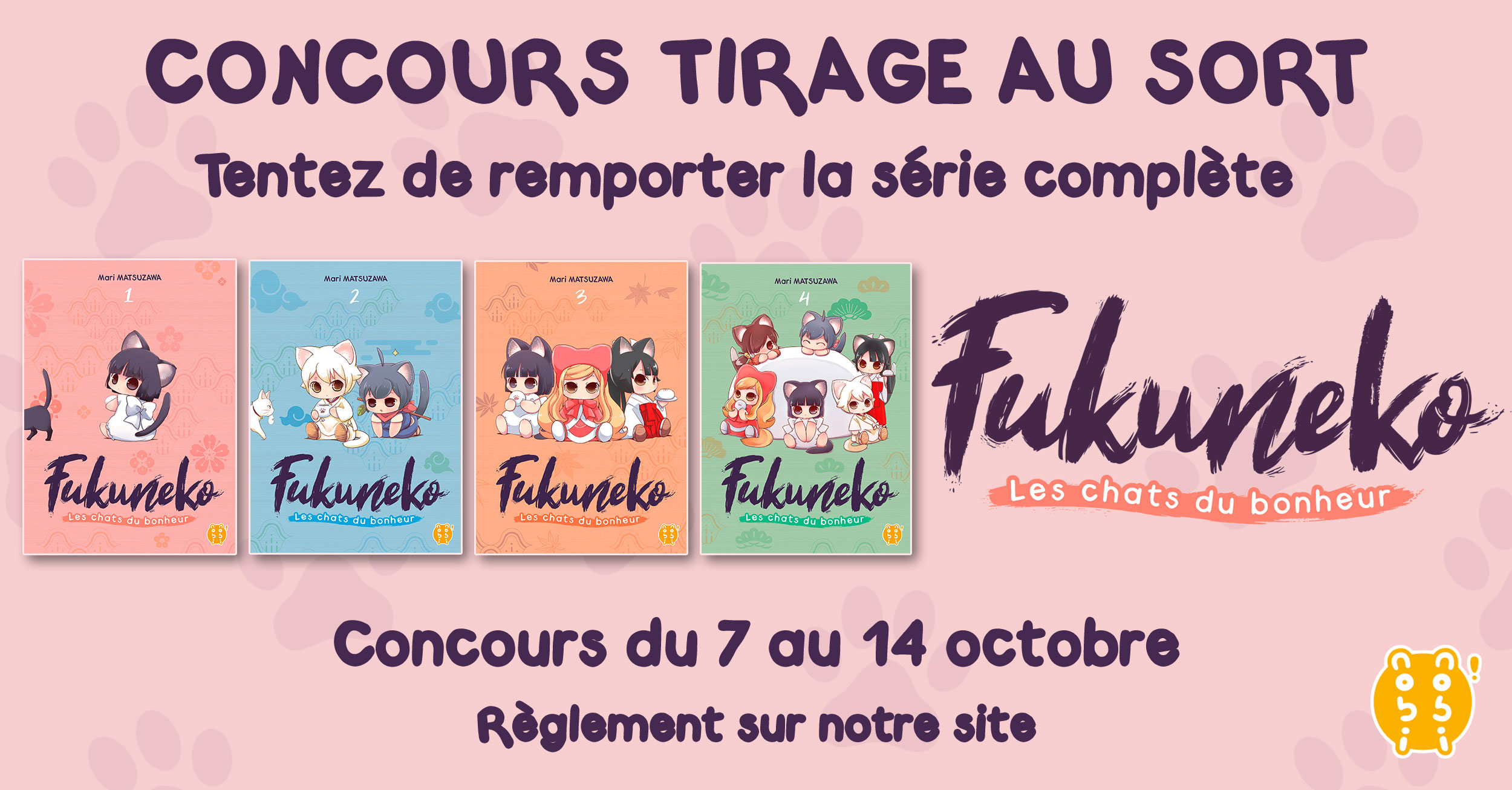 Concours Fukuneko, les chats du bonheur - Octobre