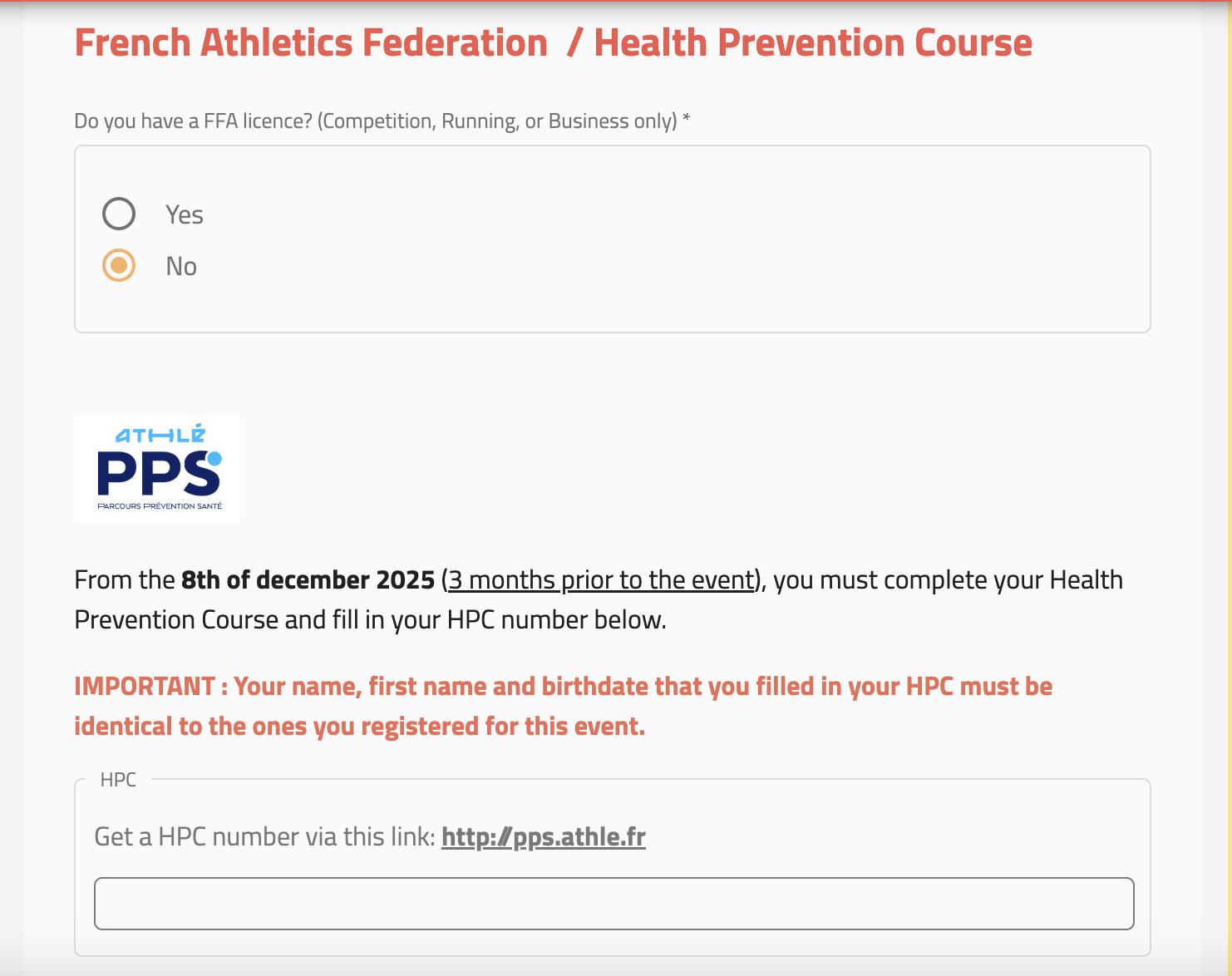 Time To invitation email screenshot